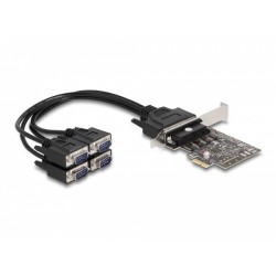 PCI Express Card to 4 x Serial RS-232, PCI Express Card to 4 x Serial RS-232