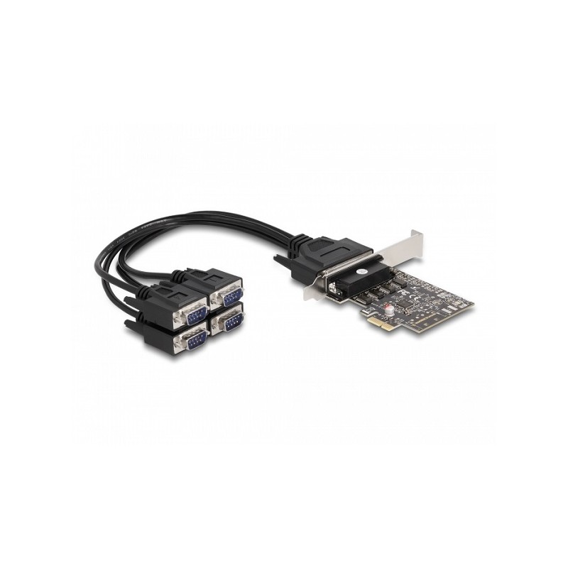 PCI Express Card to 4 x Serial RS-232, PCI Express Card to 4 x Serial RS-232