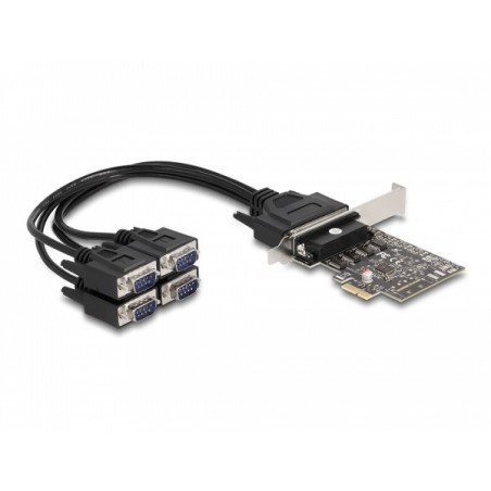 PCI Express Card to 4 x Serial RS-232, PCI Express Card to 4 x Serial RS-232