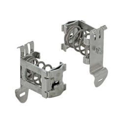 Delock Shield Clamp - Kabelová svorka - montáž na kolejnici DIN