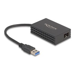 Delock - Sítový adaptér - USB 3.0 - Gigabit SFP x 1 - cerná
