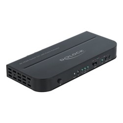 Delock - Spínač video/audio - 3 x HDMI - desktop