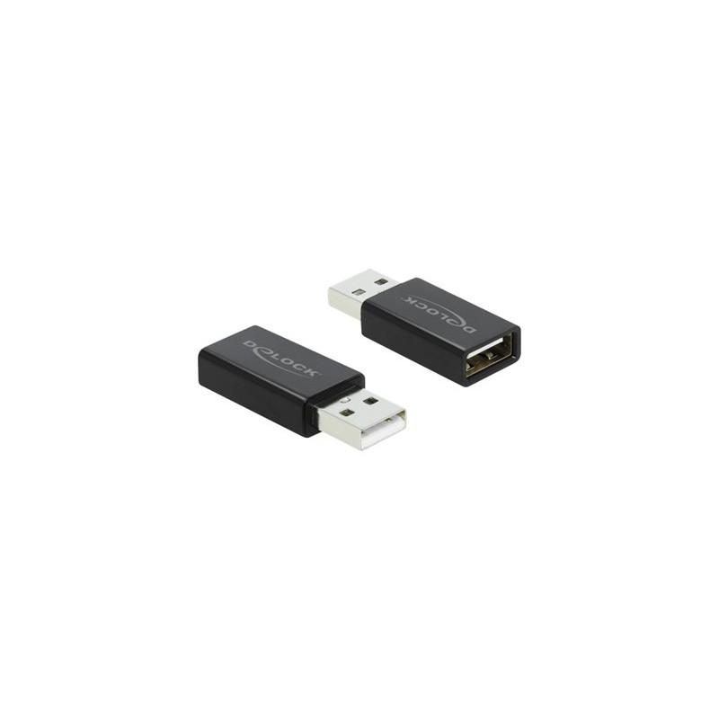 Delock - USB blokování dat - cerná