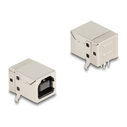 Delock - Konektor USB - USB typ B (F) 90° PCB - 30 V - 1 A (balení 10)