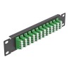 10 Fiber Optic Patch Panel 12 Port LC Q, 10 Fiber Optic Patch Panel 12 Port LC Q 66777