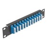 10 Fiber Optic Patch Panel 12 Port LC Q, 10 Fiber Optic Patch Panel 12 Port LC Q 66776
