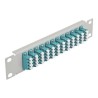 10 Fiber Optic Patch Panel 12 Port LC Q, 10 Fiber Optic Patch Panel 12 Port LC Q 66799