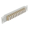 10 Fiber Optic Patch Panel 12 Port LC Q, 10 Fiber Optic Patch Panel 12 Port LC Q 66798