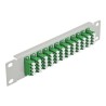 10 Fiber Optic Patch Panel 12 Port LC Q, 10 Fiber Optic Patch Panel 12 Port LC Q 66797