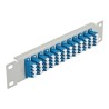 10 Fiber Optic Patch Panel 12 Port LC Q, 10 Fiber Optic Patch Panel 12 Port LC Q 66796