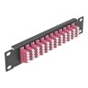 10 Fiber Optic Patch Panel 12 Port LC Q, 10 Fiber Optic Patch Panel 12 Port LC Q 66780