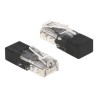 Delock - Network terminator - RJ-45 (M) - cerná