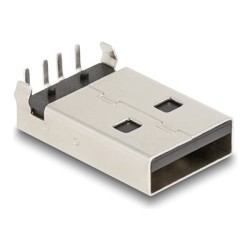 Delock - Konektor USB - USB (F) 90° PCB - 30 V - 1.5 A (balení 10) 66952
