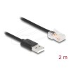 Delock - Sítový kabel - RJ-50 (M) do USB (M) - 2 m - cerná