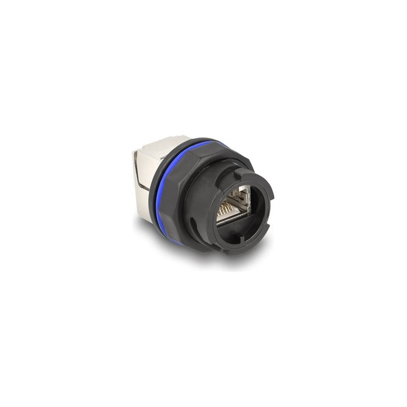 Delock - Sítový konektor - Field Term RJ45 (M) do LSA - STP - CAT 6a - cerná