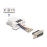 Delock Assembly Kit - Sériový adaptér - 15 pin D-Sub (DB-15) (F) šroubovací do RJ-12 (6kolíkový) (F) - individuálne