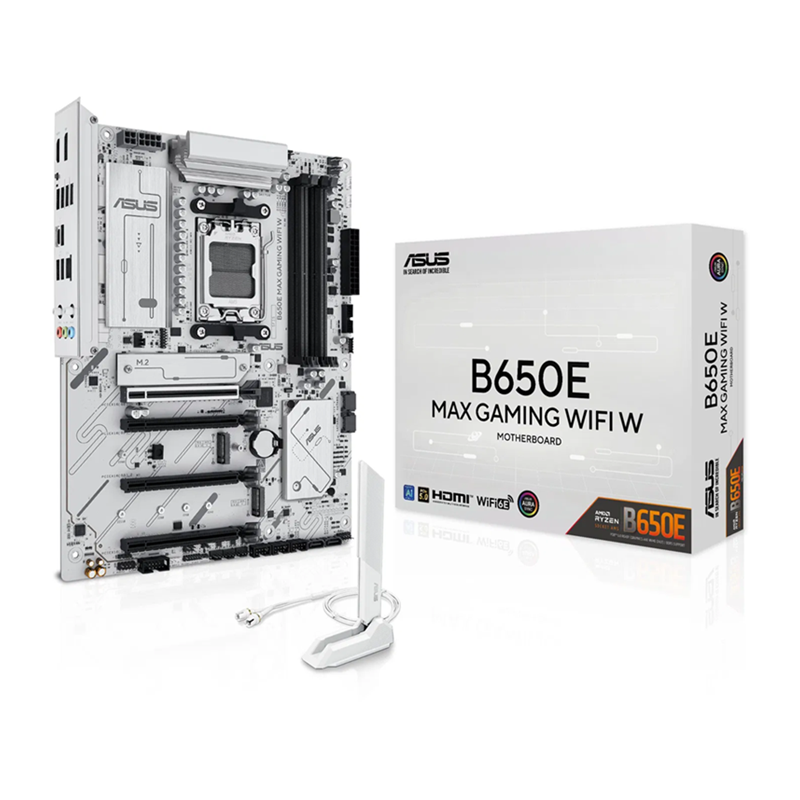 ASUS B650E MAX GAMING WIFI White
