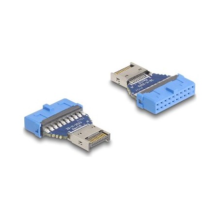Delock - Interní adaptér USB - 19pinový USB header (F) do 20 pinový USB Typ E (M) Klíc A - up to 5 Gbps data transfer rate