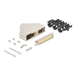 Delock - Serial connector - DB-37 (M) do 37 pájecích pinu - stríbrná