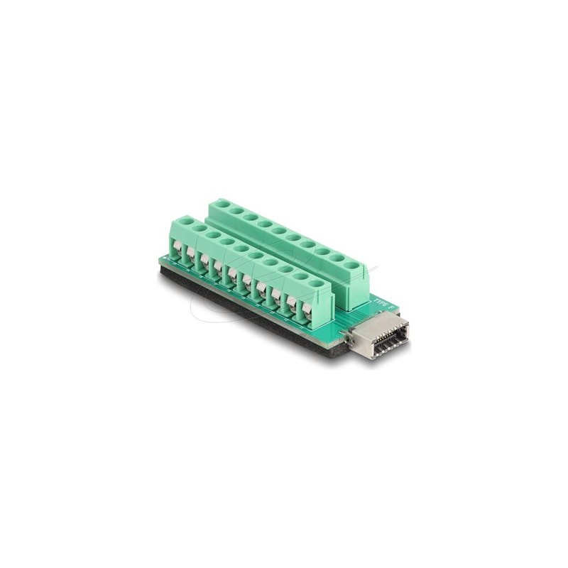 Delock - USB adaptér - 20pinový terminální blok do 20 pinový USB Typ E (F)