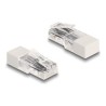 Delock - Sítový konektor - RJ-45 (M) - rezistor 120 ohmu - bílá