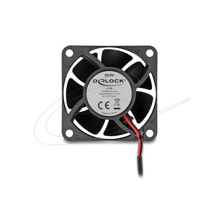 Delock - Ventilátor skríne - axiální - 60 mm - cerná 67289