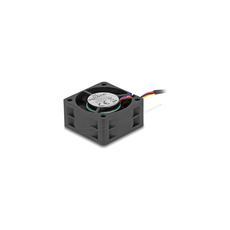 Delock - Ventilátor skríne - axiální - 40 mm - cerná 67299
