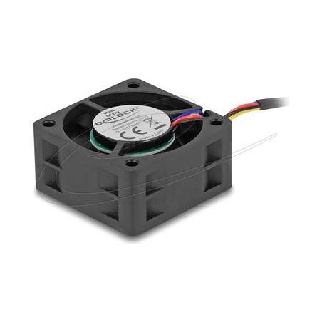Delock - Ventilátor skríne - axiální - 40 mm - cerná 67299
