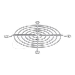 Delock - Mrížka ventilátoru - stríbrná 67307