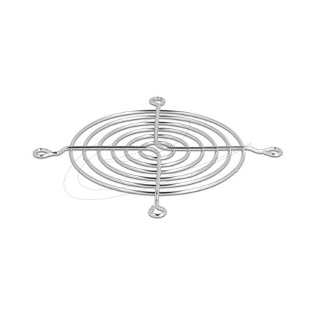 Delock - Mrížka ventilátoru - stríbrná 67307