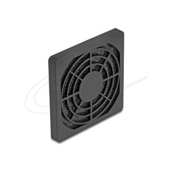 Delock - Mrížka ventilátoru - s filtrem proti prachu - cerná 67310