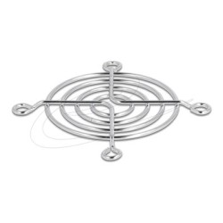 Delock - Mrížka ventilátoru - stríbrná 67305