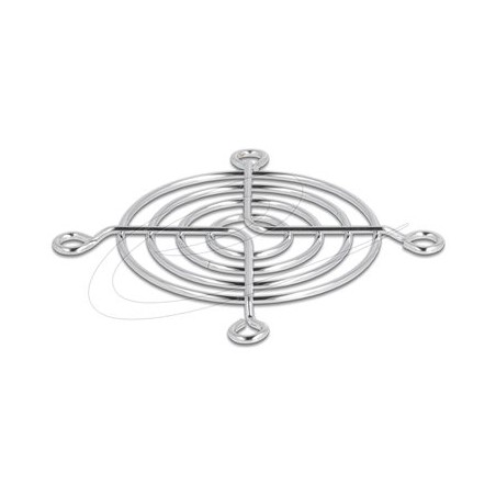 Delock - Mrížka ventilátoru - stríbrná 67305