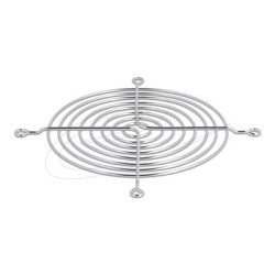 Delock - Mrížka ventilátoru - stríbrná 67308