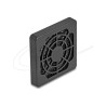Delock - Mrížka ventilátoru - s filtrem proti prachu - cerná 67309
