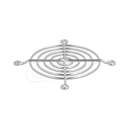Delock - Mrížka ventilátoru - stríbrná 67306