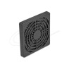 Delock - Mrížka ventilátoru - s filtrem proti prachu - cerná 67311