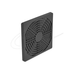 Delock - Mrížka ventilátoru - s filtrem proti prachu - cerná 67313