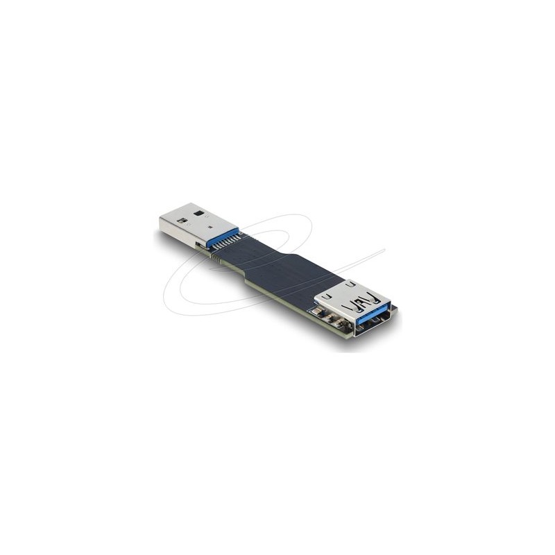 Delock - USB adaptér - USB (M) do USB (F) - rychlost prenosu dat až 10 Gbps 67419