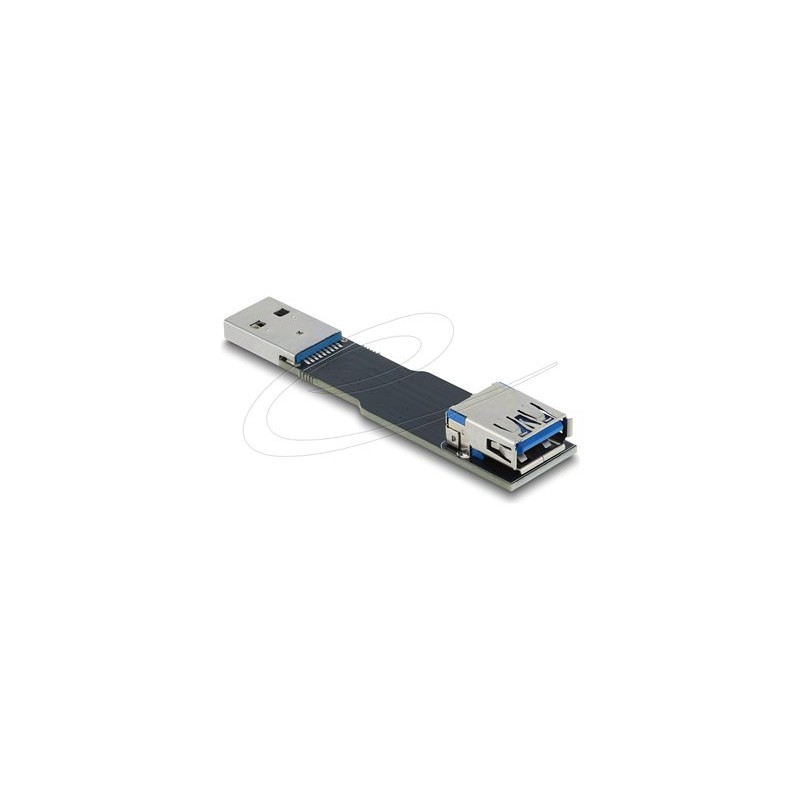 Delock - USB adaptér - USB (M) do USB (F) - rychlost prenosu dat až 10 Gbps 67420