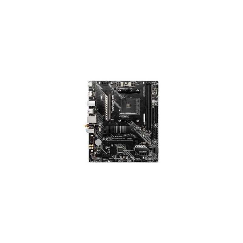 MSI MAG A520M VECTOR WIFI - Základní deska - mikro ATX - Socket AM4 - AMD A520 Cipová sada - USB 3.2 Gen 1 - Gigabit LAN