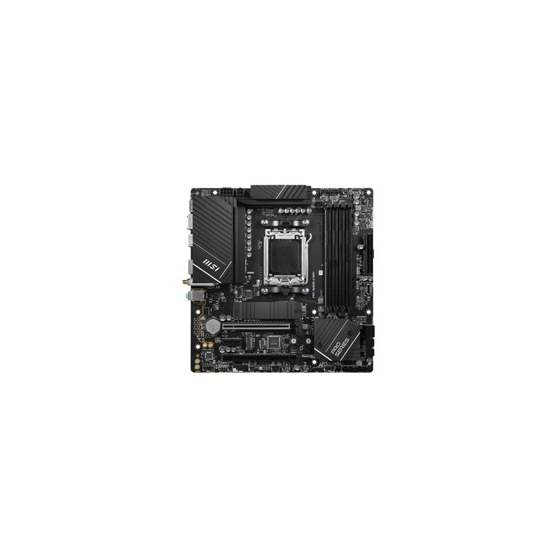 MSI PRO B650M-A WIFI - Základní deska - mini ATX - Socket AM5 - AMD B650 Čipová sada - USB 3.2 Gen 2, USB-C 3.2 Gen2, USB 3.2