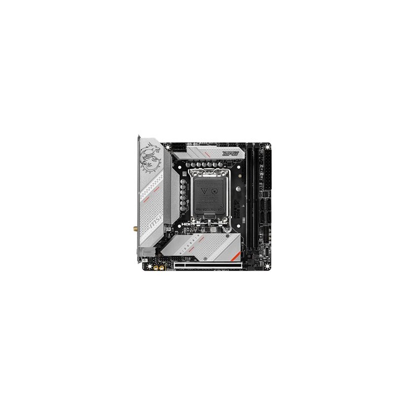 MSI MPG B760I EDGE WIFI - Základní deska - mini ITX - zásuvka LGA1700 - B760 Čipová sada - USB 3.2 Gen 2, USB 3.2 Gen 1, USB-C