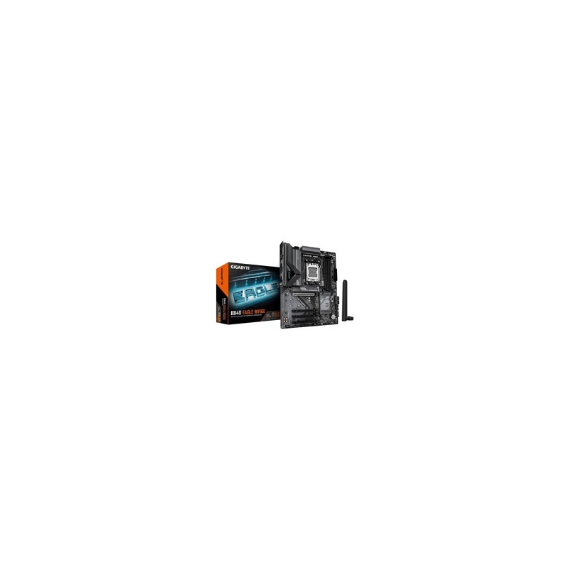 GIGABYTE MB Sc AM5 B840 EAGLE WF6E, AMD B840, 4xDDR5, Wifi, DP, HDMI, ATX