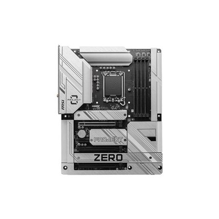 MSI Z790 PROJECT ZERO - Základní deska - ATX - zásuvka LGA1700 - Z790 Čipová sada - USB 3.2 Gen 1, USB 3.2 Gen 2, USB-C 3.2