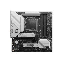 MSI B760M PROJECT ZERO - Základní deska - mikro ATX - zásuvka LGA1700 - B760 Čipová sada - USB 3.2 Gen 1, USB 3.2 Gen 2, USB-C