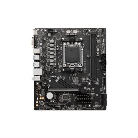 MSI PRO B650M-B - Základní deska - mikro ATX - Socket AM5 - AMD B650 Čipová sada - USB 3.2 Gen 1 - 2.5 Gigabit LAN - vestavěná