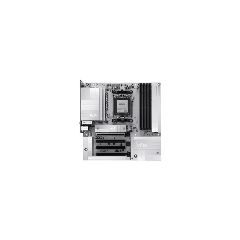MSI PRO B850M-A WIFI PZ - Základní deska - mikro ATX - Socket AM5 - AMD B850 Cipová sada - USB 3.2 Gen 2, USB-C 3.2 Gen2, USB