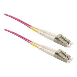 Solarix SXPC-LC/LC-UPC-OM4-2M-D - Patch kabel - LC/UPC multi-mode do LC/UPC multi-mode - 2 m - 2 mm - optické vlákno - duplex