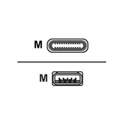Huddly - Kabel USB - USB typ A (M) do USB-C (M) - USB 3.0 - 1.15 m